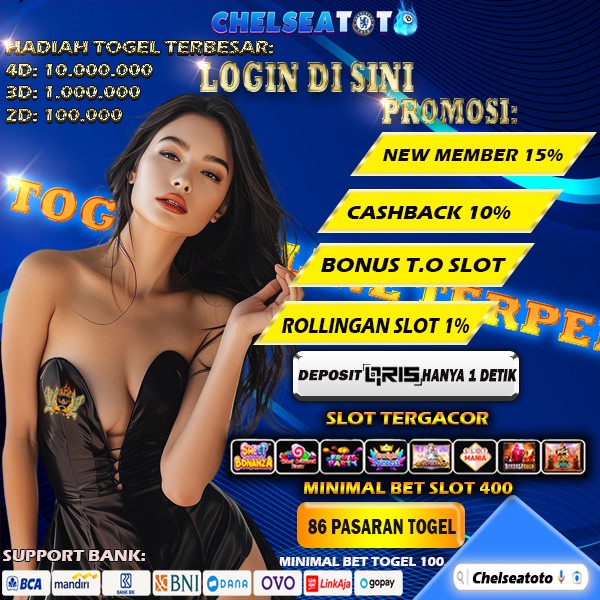 CHELSEATOTO - Login Situs Toto Online Dengan Pasaran Resmi Dan Terpercaya image 1